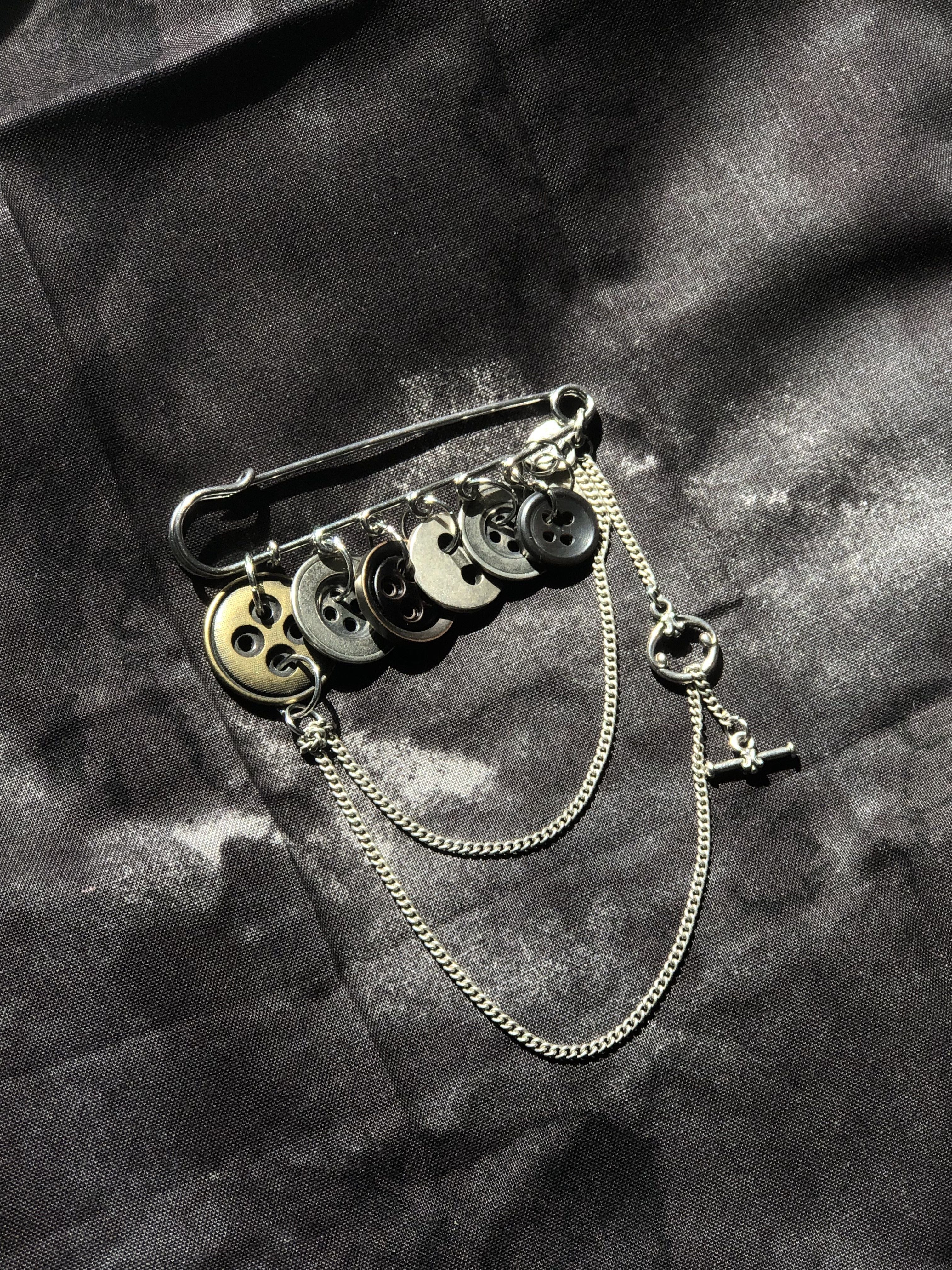 Safety Pin Brooch